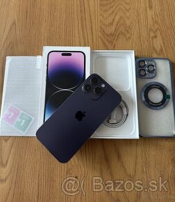 iPhone 14 Pro Max 128 gb Deep Purple - nepoužívaný, záruka