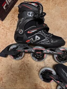 Predam Fila Legacy Pro 100mm Black / Red 42.5 ako nove, unis