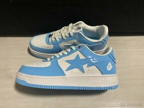 Bape Bapesta Modro Biele Na Predaj - 1