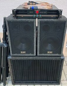 KOMPLETNÉ 4-KANÁLOVÉ OZVUČENIE 1000W pre mobilných DJ"ov - 1