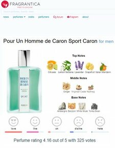 Caron Pour Un Homme de Caron Sport EDT