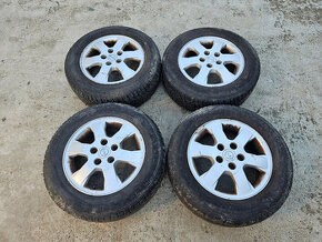 Elektrony na Opel R15 5x110 + zimne pneu. 195/65 R15...