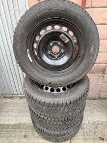 Zimne pneumatiky DUNLOP 215/60 R16 na diskoch 5x112