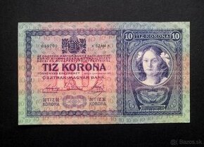 10 korún 1904 stara a vzacna