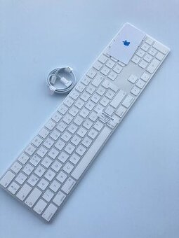  APPLE Magic Keyboard HU numerická MQ052MG/A White