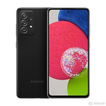 Samsung Galaxy A52 5G čierný - super stav + záruka - 1