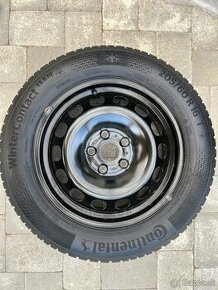 Zimné pneu Continental 205/60 r16 s diskami 5x112