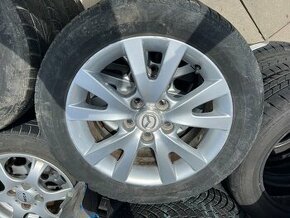 ALU kola 5x114,3 6,5J ET52,5 pneu 205/55 R16 - 1