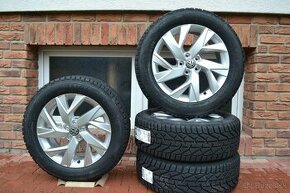 5x112 R18 Zimna sada Original VW Tiguan + 235/55 R18 Sebring - 1