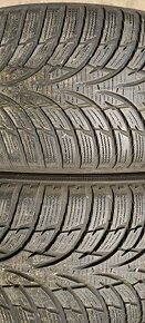 Predám 2ks jazdené zimné 215/55r16-93H Nokian