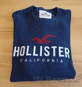 Hollister modrý pletený