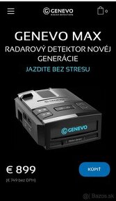 antiradar Genevo Max