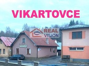 EXKLUZÍVNE ponúkame na predaj  dom v obci Vikartovce, vhodný