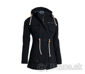 Úplne NOVÝ kabátik/bunda Woox Drizzle Parka Ladies´ black 34