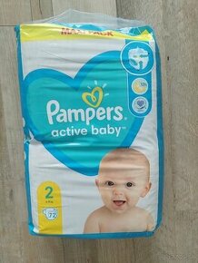 Plienky Pampers active baby 2