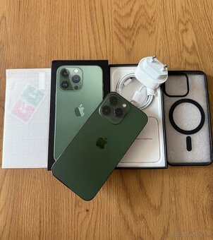 iPhone 13 Pro 128 gb Alpine Green v záruke + príslušenstvo