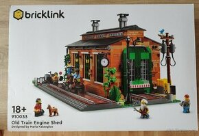 Ponúkam limitované Lego Bricklink 910033 Staré vlakové depo