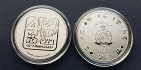 Niue Pac Man 1oz 2021 investicne striebro