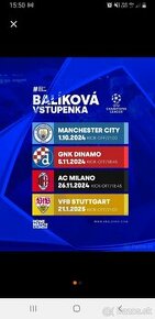 ŠK Slovan Bratislava VSTUPENKY - LIGA MAJSTROV