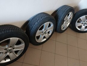 Elektrony 5x112 R16+zimné pneu 205/55 R16 - 1