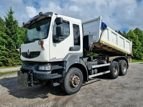 Renault KERAX 6x6 sklápač,  VOLVO motor a podvozok