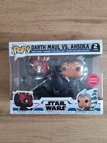 Funko pop Darth Maul vs. Ahsoka