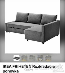 Rozkladacia pohovka ikea