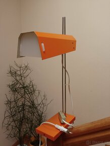 Retro oranžová lampička Lidokov L192