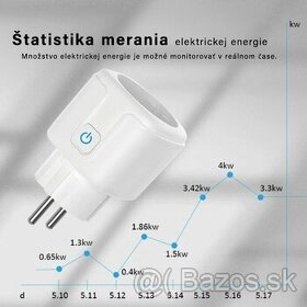 Tuya Smart WiFi zásuvka 20A (Smart Life app) - 1