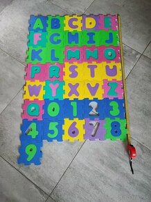 Penové puzzle písmená a čísla - 1