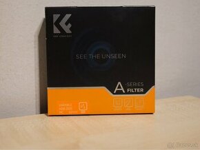 K&F CONCEPT 62MM MV36 SLIM VARIABILNÝ FILTER NDX, ND8~ND2000