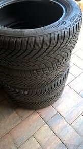 ZIMNÉ 205/55 R16 91H 4 ks CONTINENTAL cca 6-7mm LEN 35-€/kus