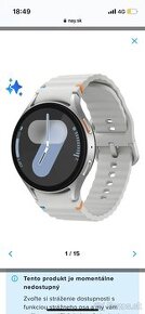 SAMSUNG GALAXY WATCH7 44 MM STRIEBORNÉ