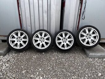 VW polo cross original disky BBS s pneu 5x100 215/40 R17