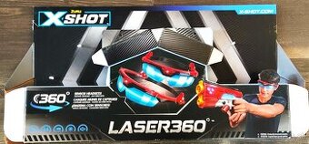 x-shot ZURU Laser 360 s 2 pištoľami s efektmi