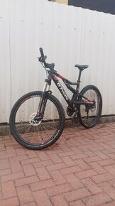 B Twin - čierno-červený  horský MTB - 1