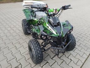 Dětská čtyřtaktní čtyřkolka ATV Warrior125ccm zel