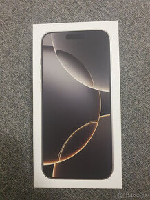 iPhone 16 Pro Max 256GB Natural Titanium