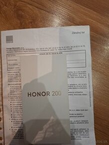 Honor 200 256gb čierny zabaleny