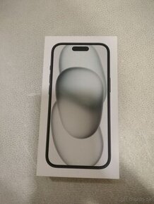 Iphone 15/128GB - NEOTVORENÝ - 2 ROKY ZÁRUKA