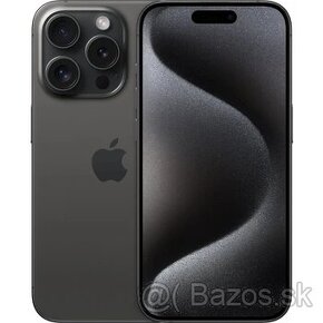 Predám Apple iPhone 15 Pro 128GB Black Titanium v záruke