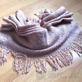 Ruzovy velky sal -pashmina ACCESSORIZE