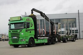 Scania R 520, EURO 6, 6X4, SERVISNÍ KNÍŽKA