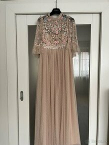 Needle&Thread regency garden maxi dress-pearl rose