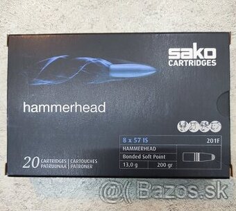 Sako 8x57IS 13,0g SP Hammerhead