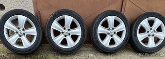 ALU DISKY SKODA DOLOMITE 5x112 R17 + LETNE PNEU MATADOR