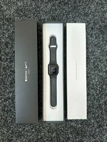 Apple Watch Series 3 38mm Black Nike KOMPLET (100% Batéria)