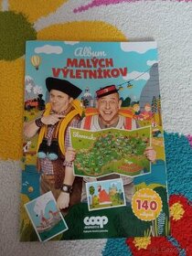 Nálepkový/ zberateľský album malých vyletnikov+ mapa