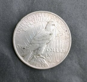 Strieborný 1 Dollar Peace 1922, 1924