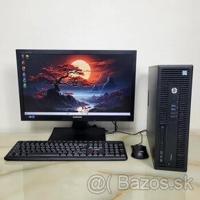 HP ProDesk 600 G2 i5-6600 16GB 256GB SSD Win11 + Monitor